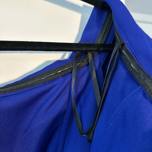 AQUA Off-the-Shoulder Scuba Crepe Gown - Exclusive Bloomingdale's - Picture 9 of 11